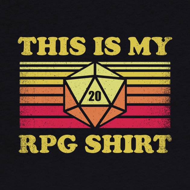 RPG Vintage - This is my RPG Shirt by The Inked Smith